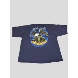 Y2K U.S. Air Force Brotherhood Shirt Men's 2XL Bayside USA Made Tee